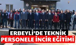 Erbeyli’de teknik personele incir eğitimi