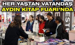 Her yaştan vatandaş  Aydın Kitap Fuarı’nda