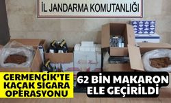 Germencik’te kaçak sigara operasyonu: 62 bin makaron ele geçirildi