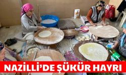 Nazilli’de şükür hayrı