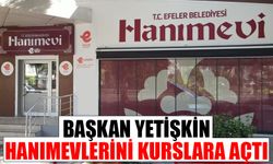 Başkan Yetişkin Hanımevlerini kurslara açtı