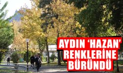 Aydın ‘hazan’ renklerine büründü