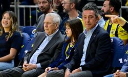 Ali Koç ile Aziz Yıldırım, Fenerbahçe Beko-Partizan maçını birlikte izledi