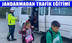 Karpuzlu’da jandarmadan trafik eğitimi