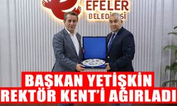 Başkan Yetişkin Rektör Kent’i ağırladı