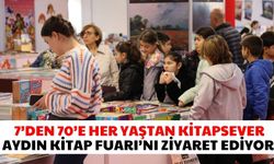 7’den 70’e her yaştan kitapsever Aydın Kitap Fuarı’nı ziyaret ediyor