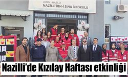 Nazilli’de Kızılay Haftası etkinliği