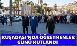 Kuşadası’nda Öğretmenler Günü kutlandı