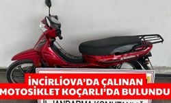 İncirliova’da çalınan motosiklet Koçarlı’da bulundu