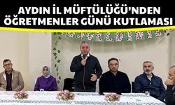 Aydın İl Müftülüğü’nden Öğretmenler Günü kutlaması