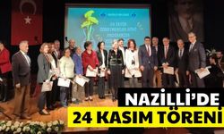 Nazilli’de 24 Kasım töreni