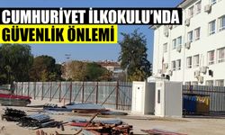 Cumhuriyet İlkokulu’nda güvenlik önlemi