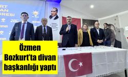 Özmen, Bozkurt’ta divan başkanlığı yaptı