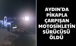 Aydın'da pikapla çarpışan motosikletin sürücüsü öldü