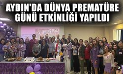 Aydın'da Dünya Prematüre Günü etkinliği yapıldı