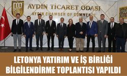 Letonya yatırım ve iş birliği bilgilendirme toplantısı yapıldı