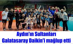 Aydın'ın Sultanları Galatasaray Daikin'i mağlup etti