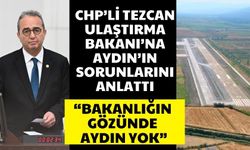 CHP’li Tezcan, Ulaştırma Bakanı’na Aydın’ın sorunlarını anlattı