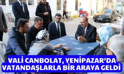 Vali Canbolat, Yenipazar’da vatandaşlarla bir araya geldi