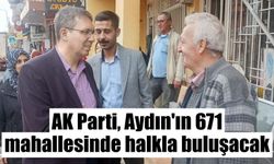 AK Parti, Aydın’ın 671 mahallesinde halkla buluşacak