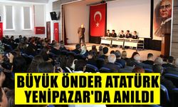 Büyük Önder Atatürk, Yenipazar'da anıldı