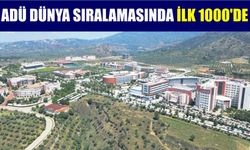 ADÜ dünya sıralamasında ilk 1000'de