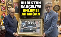 Alıcık’tan Bahçeli’ye anlamlı armağan