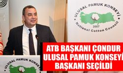 Çondur, Ulusal Pamuk Konseyi Başkanı seçildi