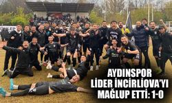 Aydınspor lider İncirliova’yı mağlup etti: 0-1