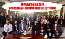 Türkiye’de ilk defa balık refahı eğitimi gerçekleştirildi