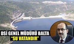 DSİ Genel Müdürü Balta: “Su vatandır”