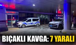 Bıçaklı kavga: 7 yaralı