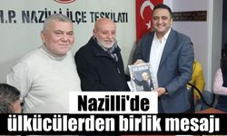 Nazilli'de ülkücülerden birlik mesajı