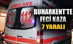 Buharkent’te feci kaza: 7 yaralı