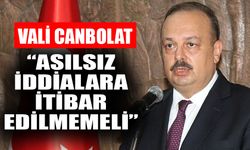 Vali Canbolat’tan Aydın’ın suç oranına ilişkin açıklama