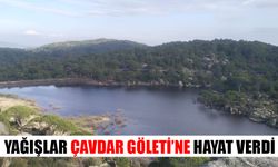 Yağışlar Çavdar Göleti’ne hayat verdi