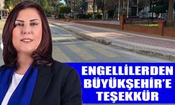 Nazilli’de engelli rampası yapıldı