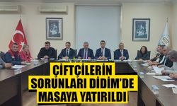 Çiftçilerin sorunları Didim’de masaya yatırıldı