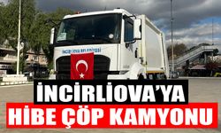 İncirliova’ya hibe çöp kamyonu