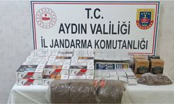 Didim'de 11 bin 400 adet makaron yakalandı