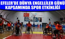 Efeler'de Dünya Engelliler Günü kapsamında spor etkinliği