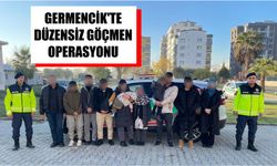 Germencik’te düzensiz göçmen operasyonu