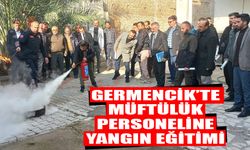 Germencik’te müftülük personeline yangın eğitimi