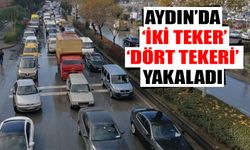 Aydın’da ‘iki teker’, ‘dört tekeri’ yakaladı