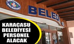 Karacasu Belediyesi personel alacak