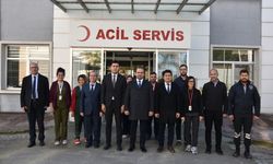 Şenkul’dan, Karpuzlu İlçe Devlet Hastanesi’ne ziyaret