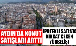 Aydın’da konut satışları arttı: İpotekli satışta dikkat çeken yükseliş!