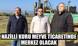Nazilli kuru meyve ticaretinde merkez olacak