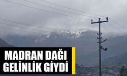 Madran Dağı gelinlik giydi