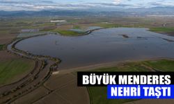 Büyük Menderes Nehri taştı